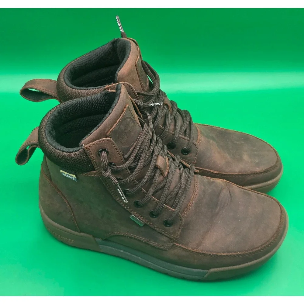 Lems Boulder Summit WP Rugged Bark Waterproof Boots Mens 8 Womens 9.5 LEMS701
